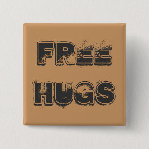 Schaltfläche "Free Hugs" Button
