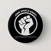 Schaltfläche "FREIE SPRECHPARTNERSCHAFT" Button (Vorderseite)