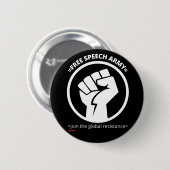 Schaltfläche "FREIE SPRECHPARTNERSCHAFT" Button (Vorne & Hinten)