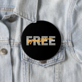 Schaltfläche "Freier Geist" (orange) Button (Beispiel)
