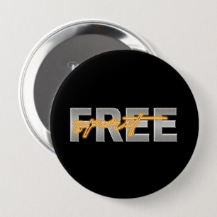 Schaltfläche "Freier Geist" (orange) Button