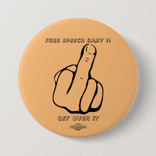 Schaltfläche "FREIES SPEECH BABY" Button (Vorderseite)