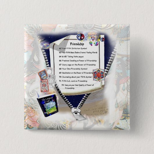 Schaltfläche Freundschaft Button (Vorderseite)