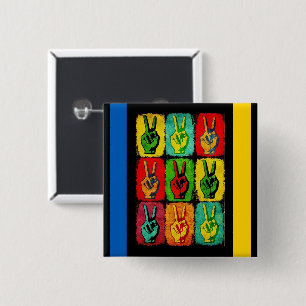 Schaltfläche "Frieden" Button