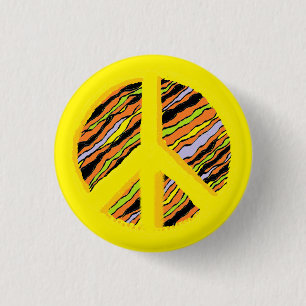 Schaltfläche "Friedenszeichen" Button