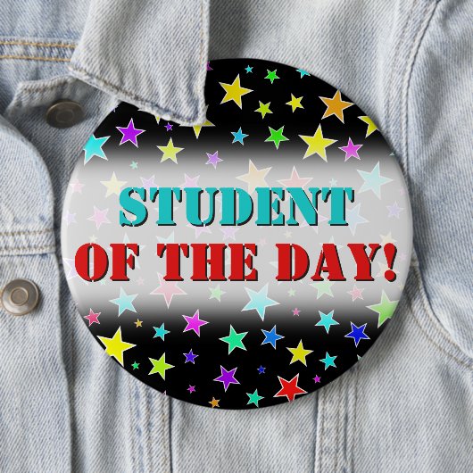 Schaltfläche "Fun, farbenfrohe Sterne" Button (Beispiel)