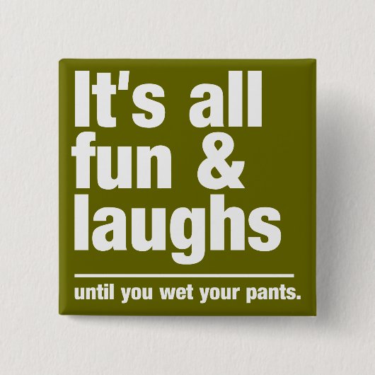 Schaltfläche "FUN & LAUGHS" Button (Vorderseite)