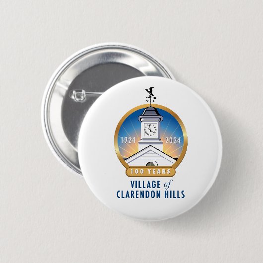 Schaltfläche für 100 Jahre Button (Vorne & Hinten)