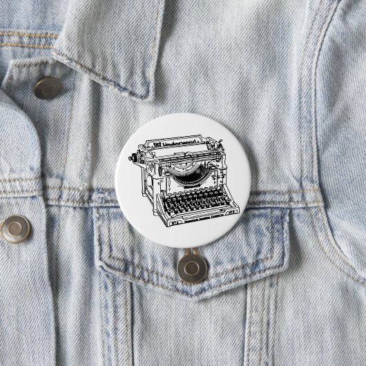 Schaltfläche für alte Schreibmaschine Button (Beispiel)