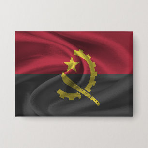 Schaltfläche für Angola-Flagge Button