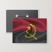 Schaltfläche für Angola-Flagge Button (Vorderseite/Rückseite)