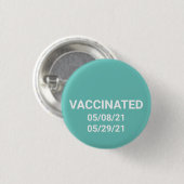 Schaltfläche für aquamarines Button mit benutzerde (Vorne & Hinten)