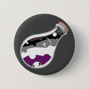 Schaltfläche für asexuellen Stolz Button