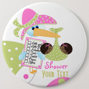 Schaltfläche für Baby Showdusche Button