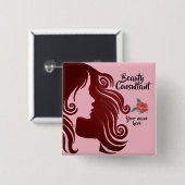 Schaltfläche für Beauty Consultant Button (Vorne & Hinten)