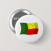 Schaltfläche für Benin-Flag Button (Vorne & Hinten)