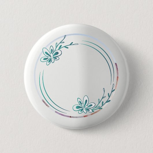 Schaltfläche für benutzerdefinierte Foto-Hochzeite Button (Vorderseite)