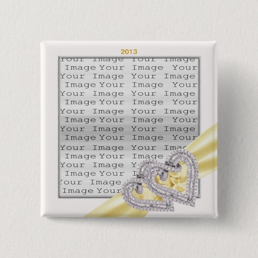 Schaltfläche für benutzerdefinierte Herz-Lemon-Mul Button (Vorderseite)