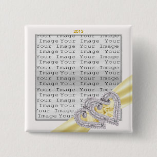 Schaltfläche für benutzerdefinierte Herz-Lemon-Mul Button