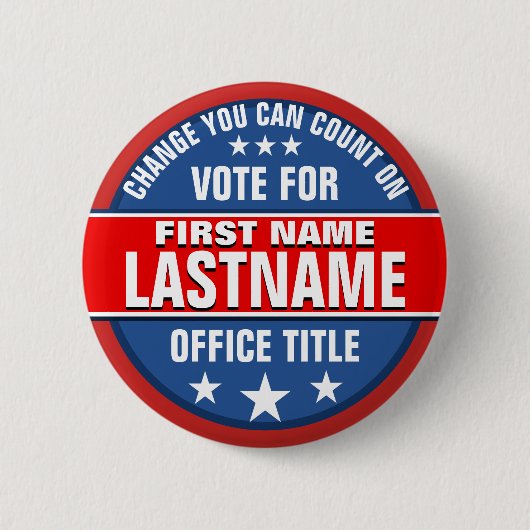 Schaltfläche für benutzerdefinierte Kampagne Button (Vorderseite)