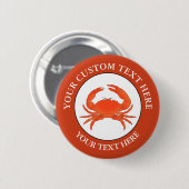Schaltfläche für benutzerdefinierte Text-Logo-Symb Button (Vorne & Hinten)