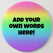 Schaltfläche für benutzerdefinierten Regenbogen Button (Vorderseite)