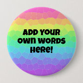 Schaltfläche für benutzerdefinierten Regenbogen Button (Vorderseite)