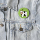 Schaltfläche für benutzerdefinierten Text der Cow- Button (Beispiel)