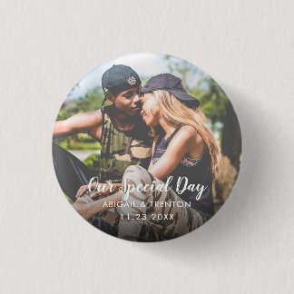 Schaltfläche für benutzerdefiniertes Hochzeitstag- Button