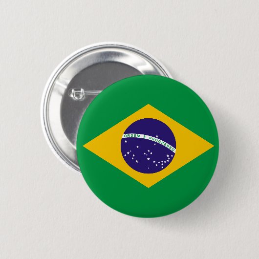 Schaltfläche für Brasilien Button (Vorne & Hinten)