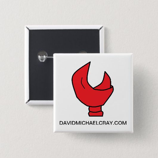 SCHALTFLÄCHE FÜR CRAYFISH CLAN FAN CLUB BUTTON (Vorne & Hinten)