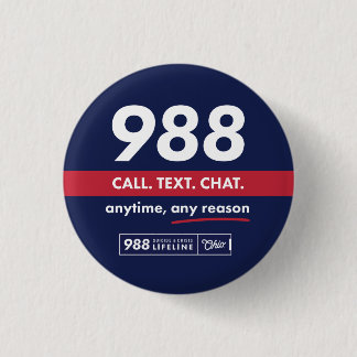 Schaltfläche für das 988-Logo Button