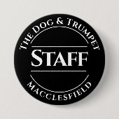 Schaltfläche für das Abzeichen der Mitarbeiter Button (Vorderseite)