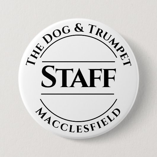 Schaltfläche für das Abzeichen der Mitarbeiter Button (Vorderseite)