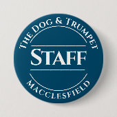 Schaltfläche für das Abzeichen der Mitarbeiter Button (Vorderseite)