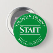 Schaltfläche für das Abzeichen der Mitarbeiter Button (Vorne & Hinten)
