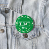 Schaltfläche für das Abzeichen des Delegaten der K Button (Beispiel)