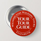 Schaltfläche für das Abzeichen Ihres Reiseführers Button (Vorne & Hinten)