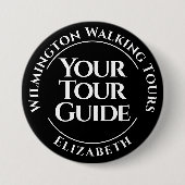 Schaltfläche für das Abzeichen Ihres Reiseführers Button (Vorderseite)