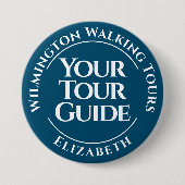 Schaltfläche für das Abzeichen Ihres Reiseführers Button (Vorderseite)