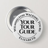 Schaltfläche für das Abzeichen Ihres Reiseführers Button (Vorne & Hinten)