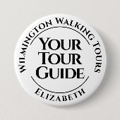 Schaltfläche für das Abzeichen Ihres Reiseführers Button (Vorderseite)