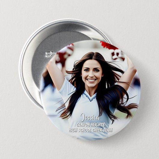 Schaltfläche für das benutzerdefinierte Foto von T Button (Vorne & Hinten)