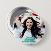 Schaltfläche für das benutzerdefinierte Foto von T Button (Vorne & Hinten)