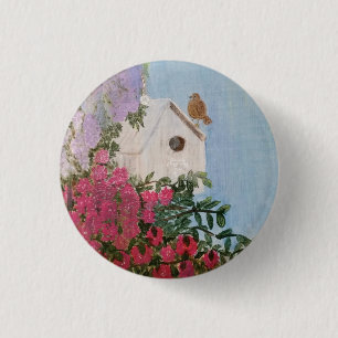 Schaltfläche für das Birdhouse-Button im Springtim Button