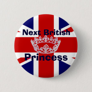 Schaltfläche für das britische Button Princess C