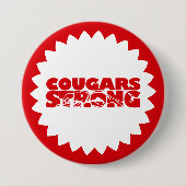Schaltfläche für das Button von Cougars (Vorderseite)