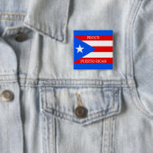 Schaltfläche für das Design der Fahne Puerto Rico Button (Beispiel)