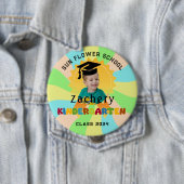 Schaltfläche für das Foto eines Kindy-Abschlusses Button (Beispiel)