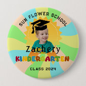 Schaltfläche für das Foto eines Kindy-Abschlusses Button (Vorderseite)